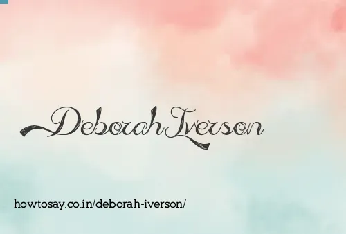 Deborah Iverson
