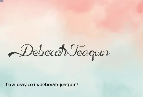 Deborah Joaquin