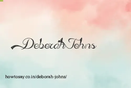 Deborah Johns