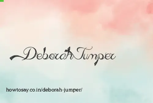Deborah Jumper
