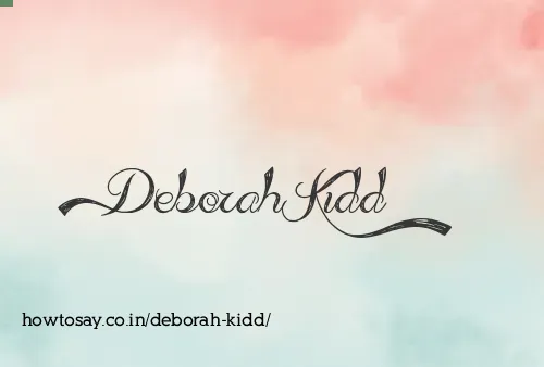 Deborah Kidd