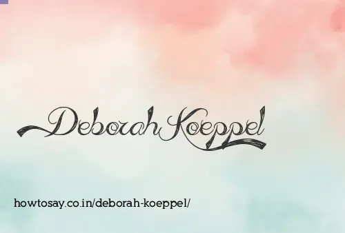 Deborah Koeppel
