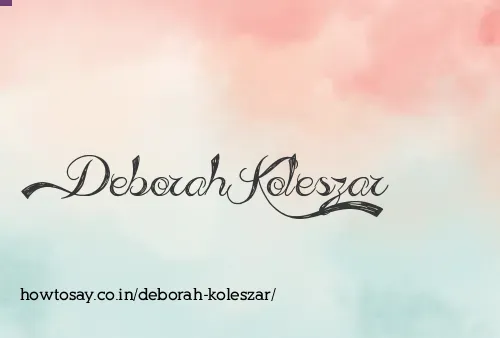 Deborah Koleszar