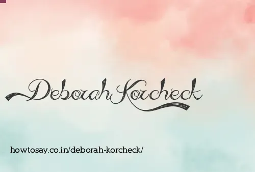 Deborah Korcheck