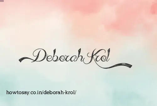 Deborah Krol