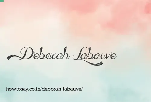 Deborah Labauve