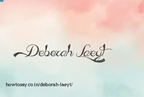 Deborah Laeyt