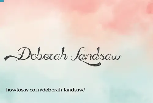 Deborah Landsaw