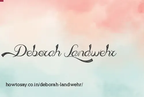 Deborah Landwehr