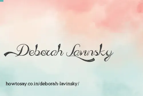 Deborah Lavinsky