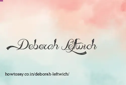 Deborah Leftwich