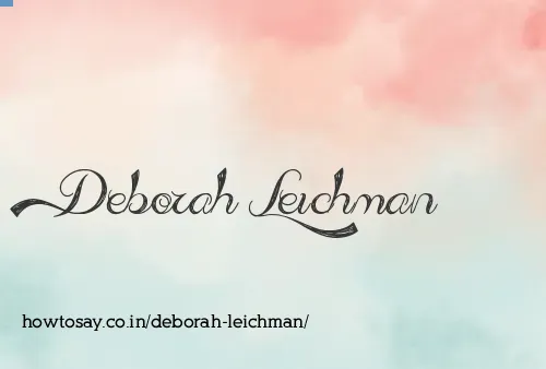 Deborah Leichman