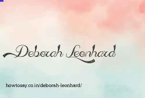 Deborah Leonhard