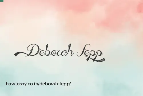Deborah Lepp
