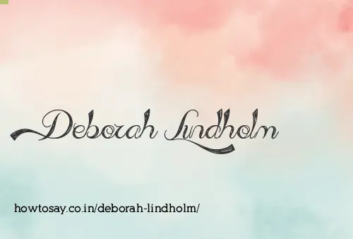 Deborah Lindholm