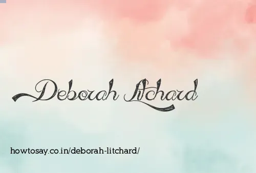 Deborah Litchard