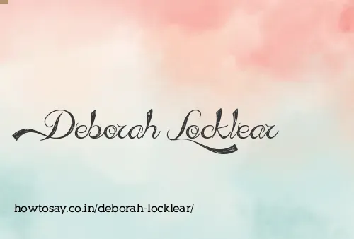 Deborah Locklear