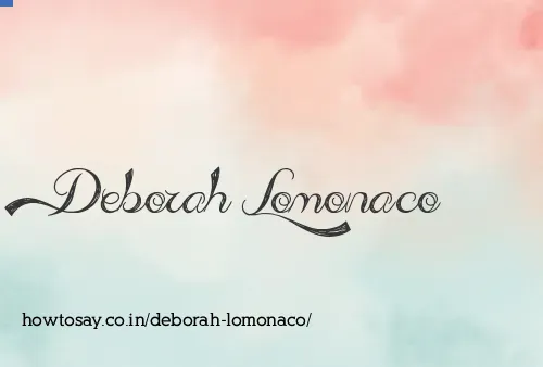 Deborah Lomonaco