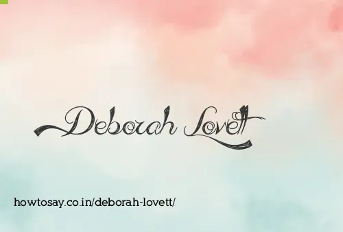 Deborah Lovett