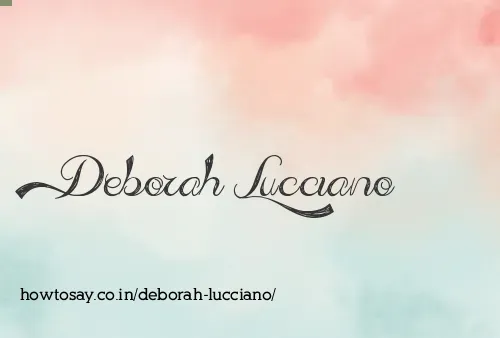 Deborah Lucciano