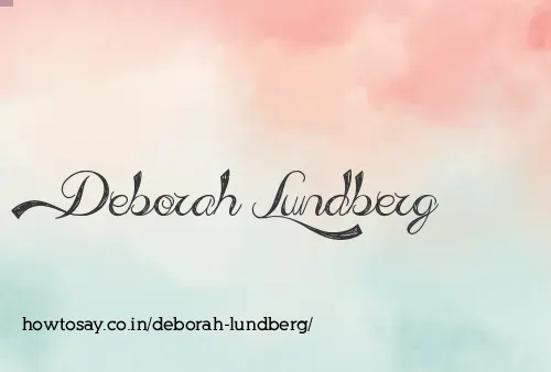 Deborah Lundberg