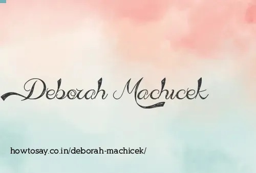 Deborah Machicek