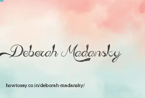 Deborah Madansky