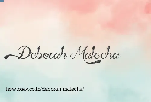Deborah Malecha
