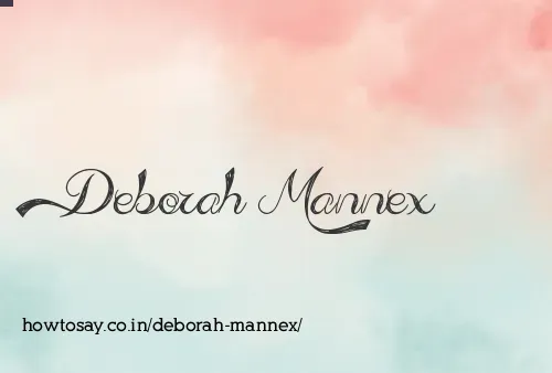 Deborah Mannex