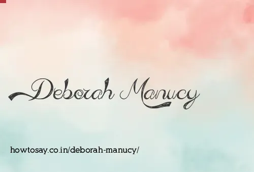 Deborah Manucy
