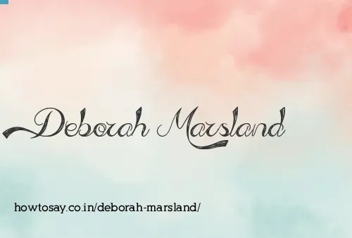 Deborah Marsland
