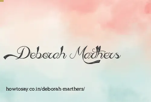 Deborah Marthers