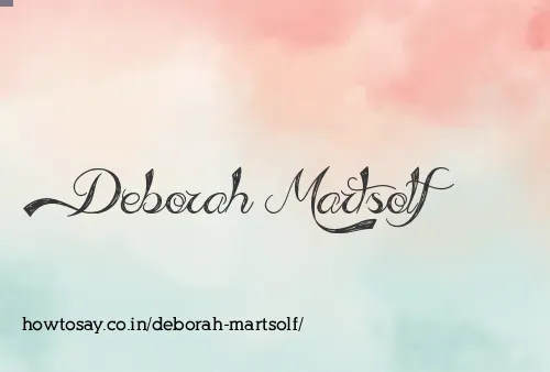 Deborah Martsolf