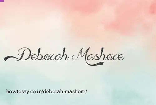 Deborah Mashore