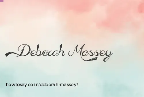 Deborah Massey