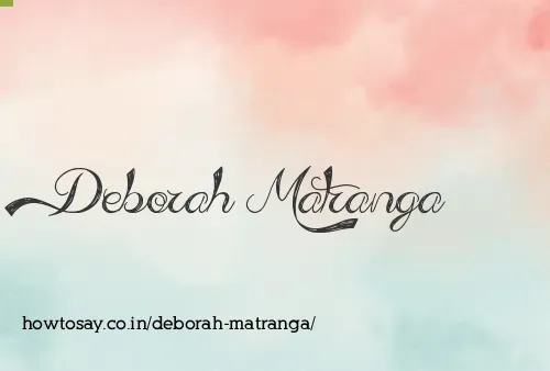 Deborah Matranga