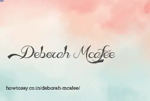 Deborah Mcafee