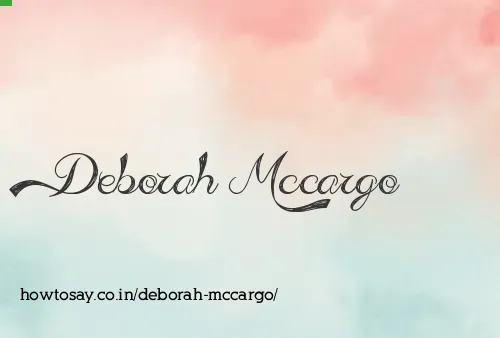 Deborah Mccargo