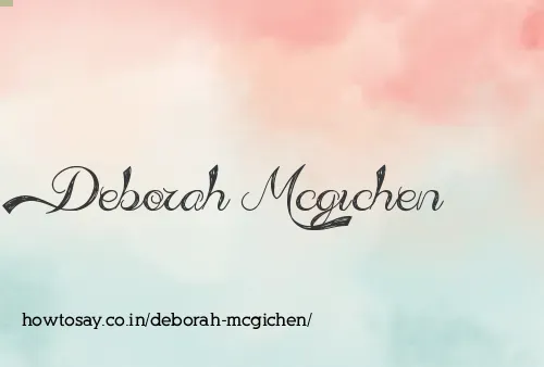 Deborah Mcgichen