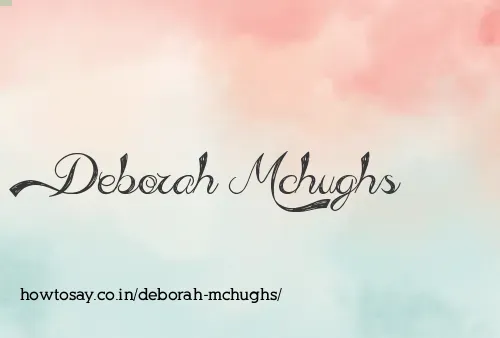 Deborah Mchughs