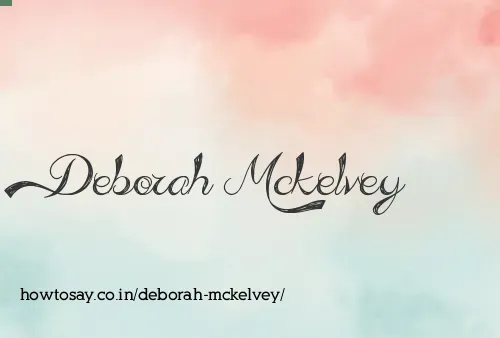 Deborah Mckelvey