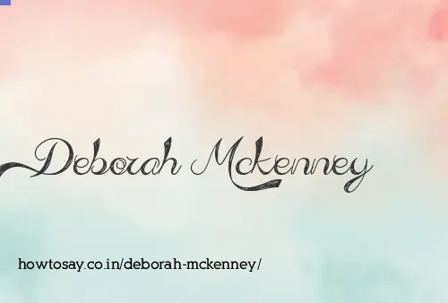 Deborah Mckenney
