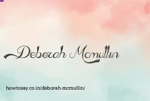 Deborah Mcmullin