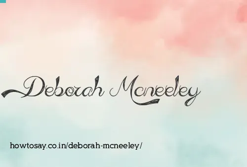 Deborah Mcneeley