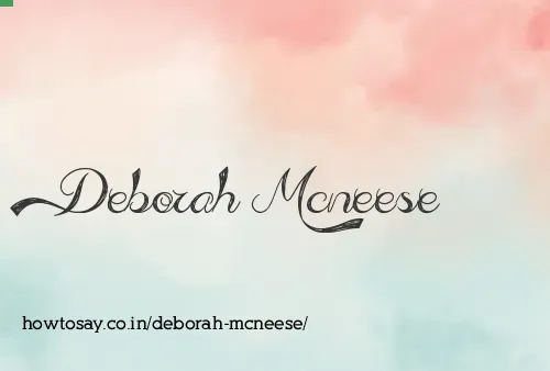Deborah Mcneese