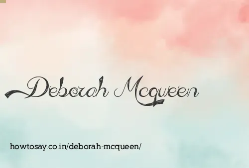 Deborah Mcqueen