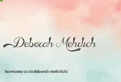 Deborah Mehrlich