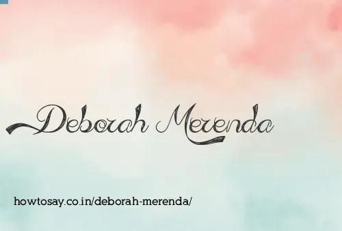 Deborah Merenda
