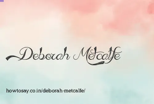 Deborah Metcalfe