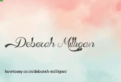 Deborah Milligan